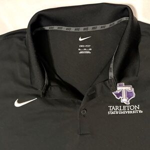 NIKE Tarleton State University dri-fit polo shirt